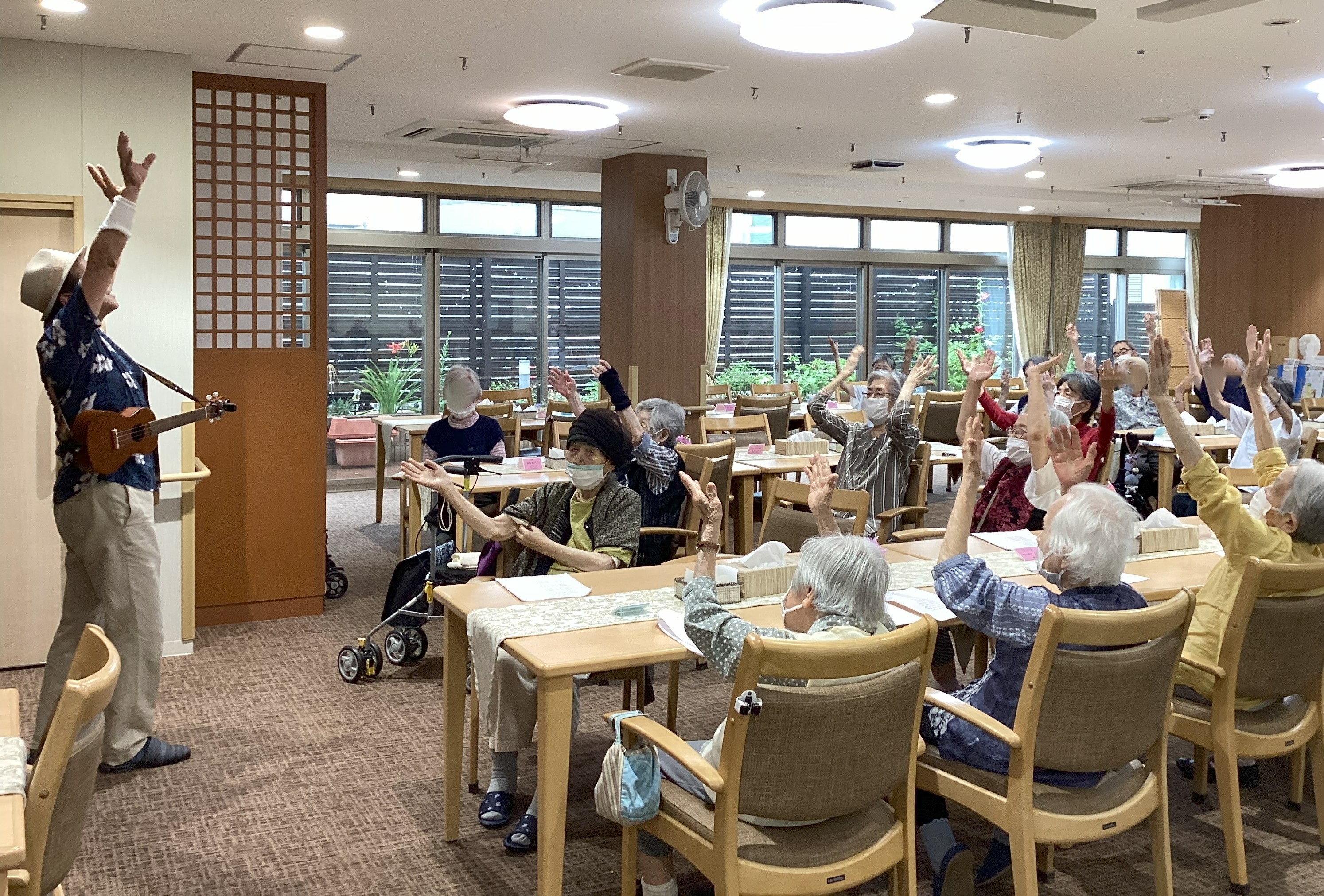 アロハ～オレ～ウクレレ演奏会🌴♪