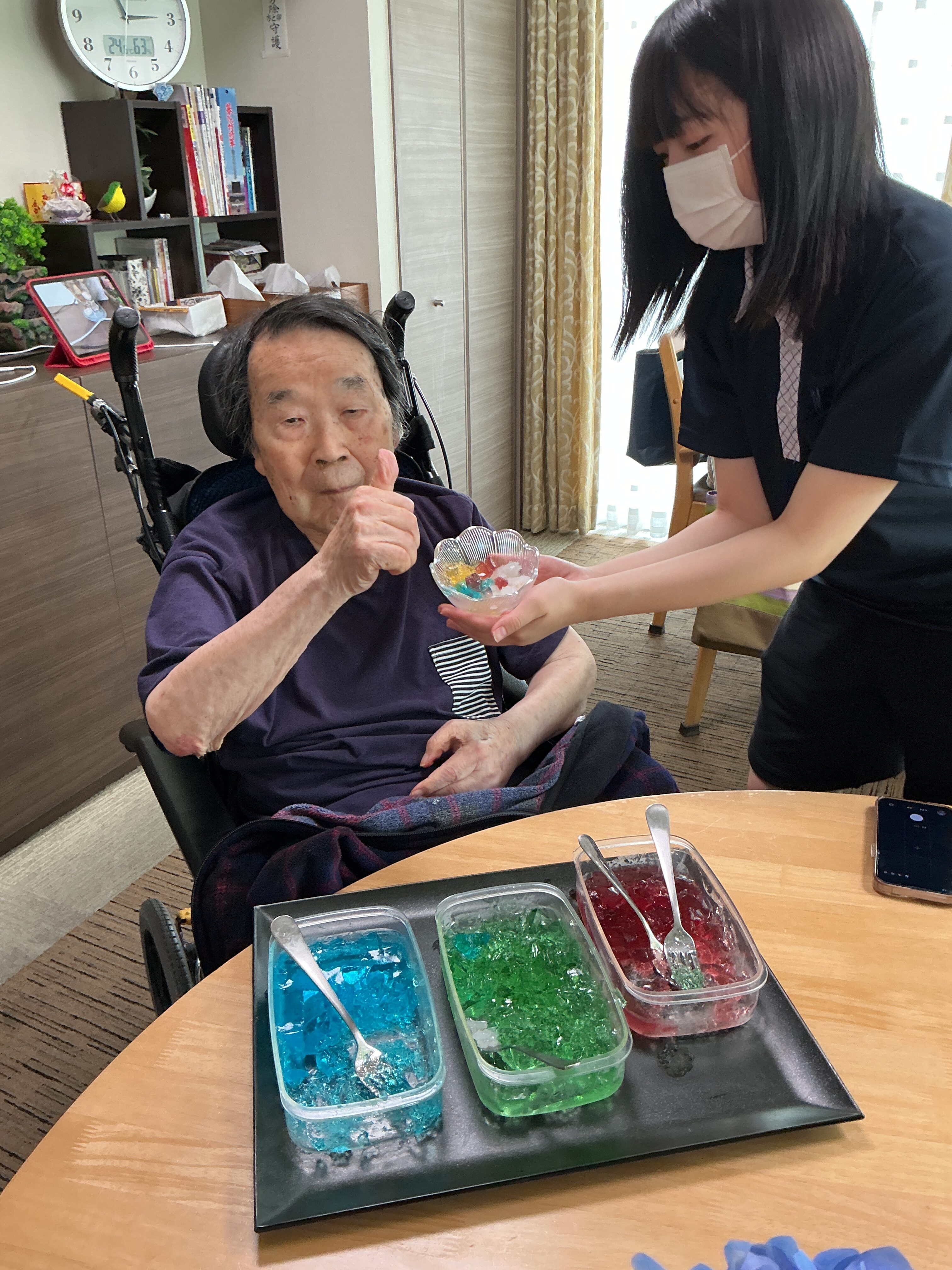 あじさいゼリー