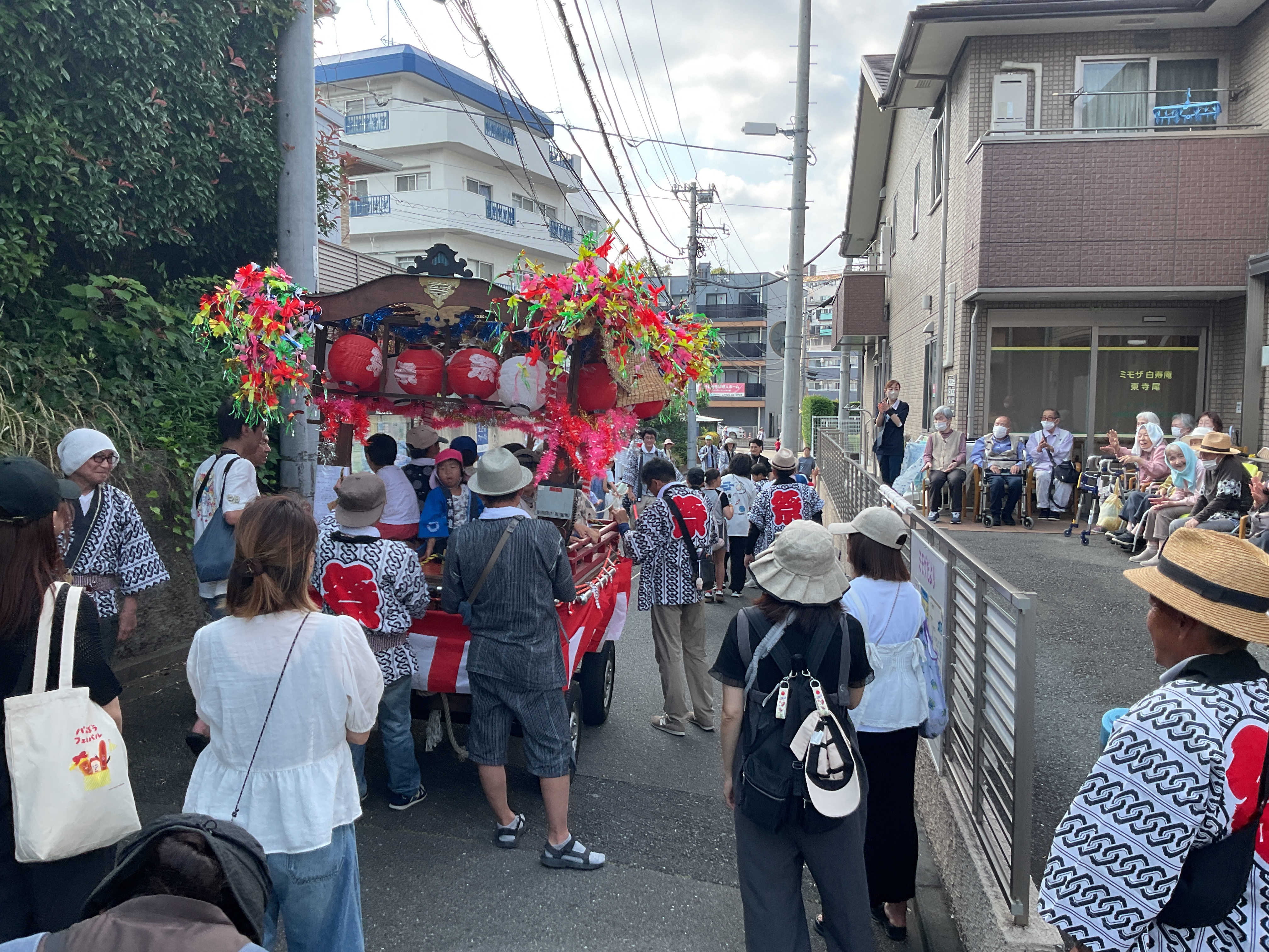 お神輿見学