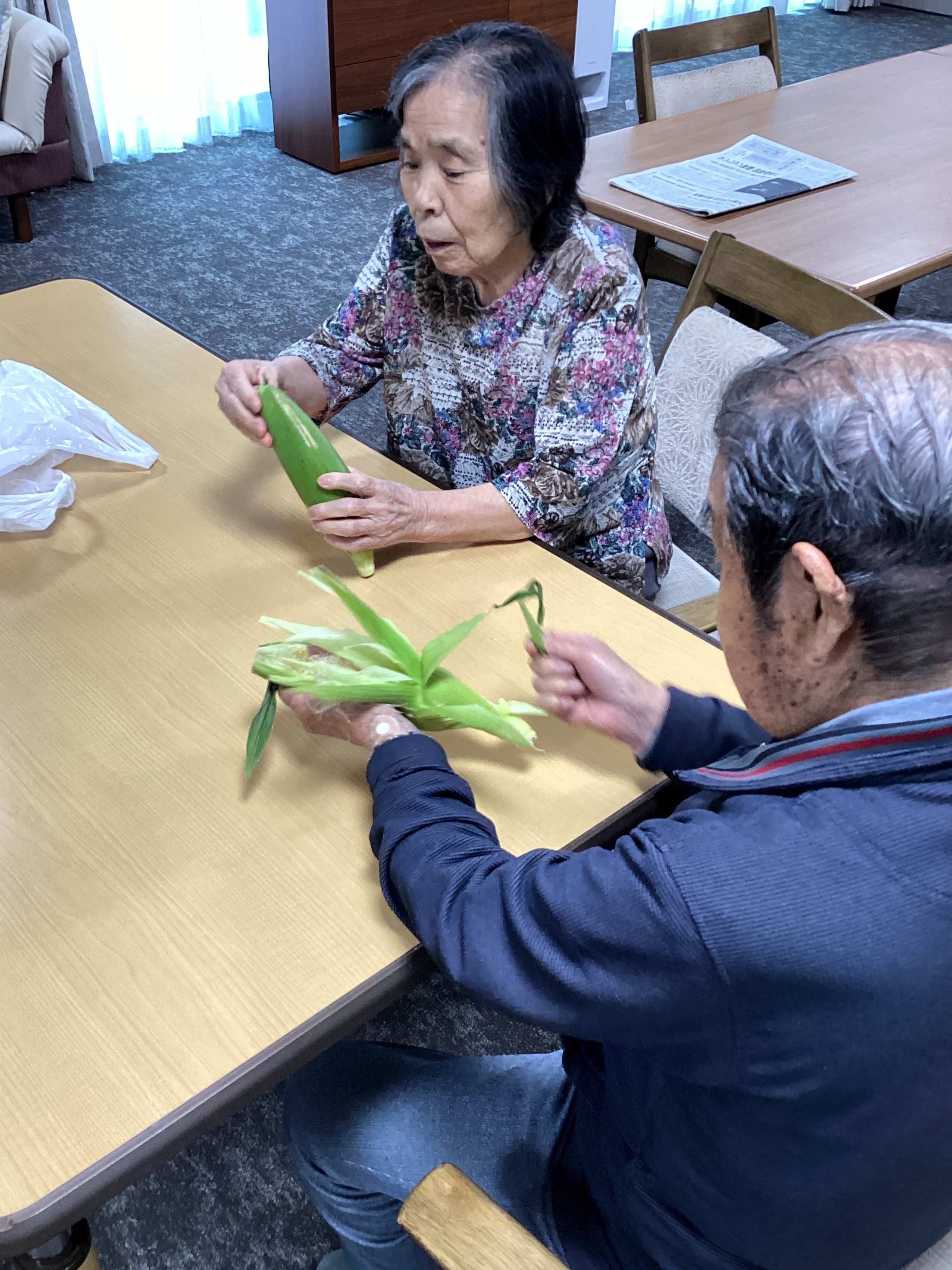 🌽今年始めて🌽