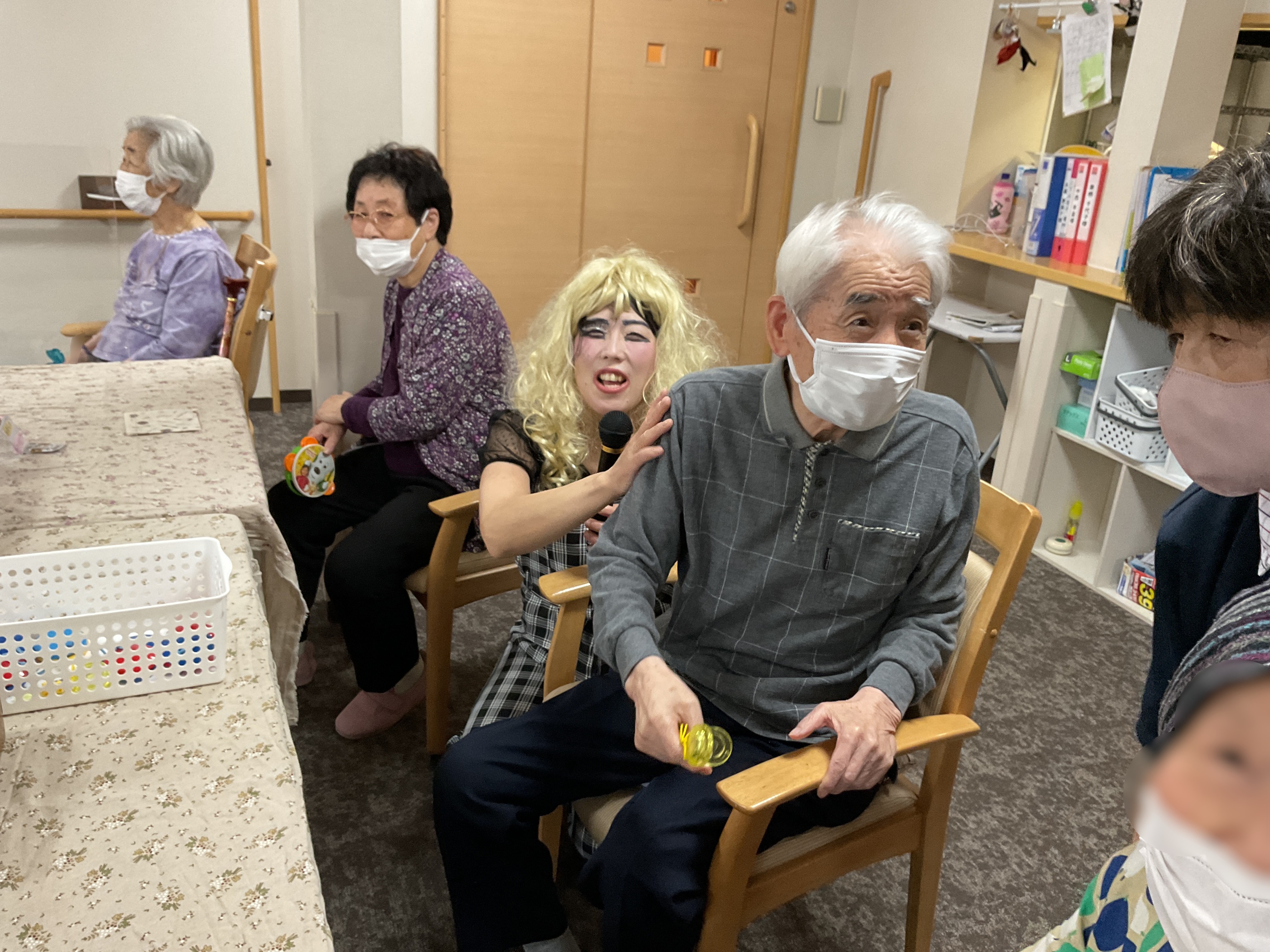 本日のレク　父の日