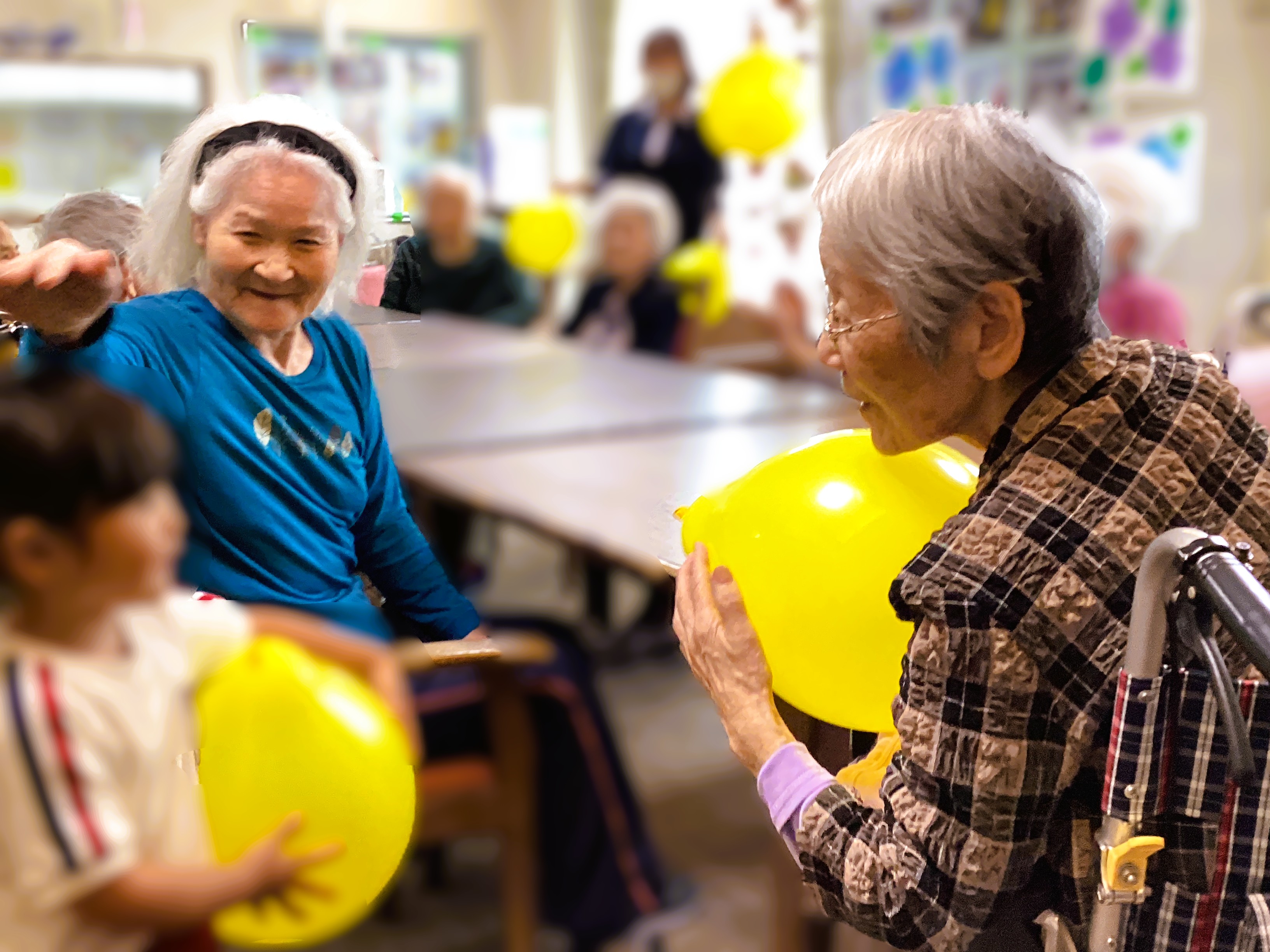 🎈フワフワ揺れる賑やかなお昼🎈