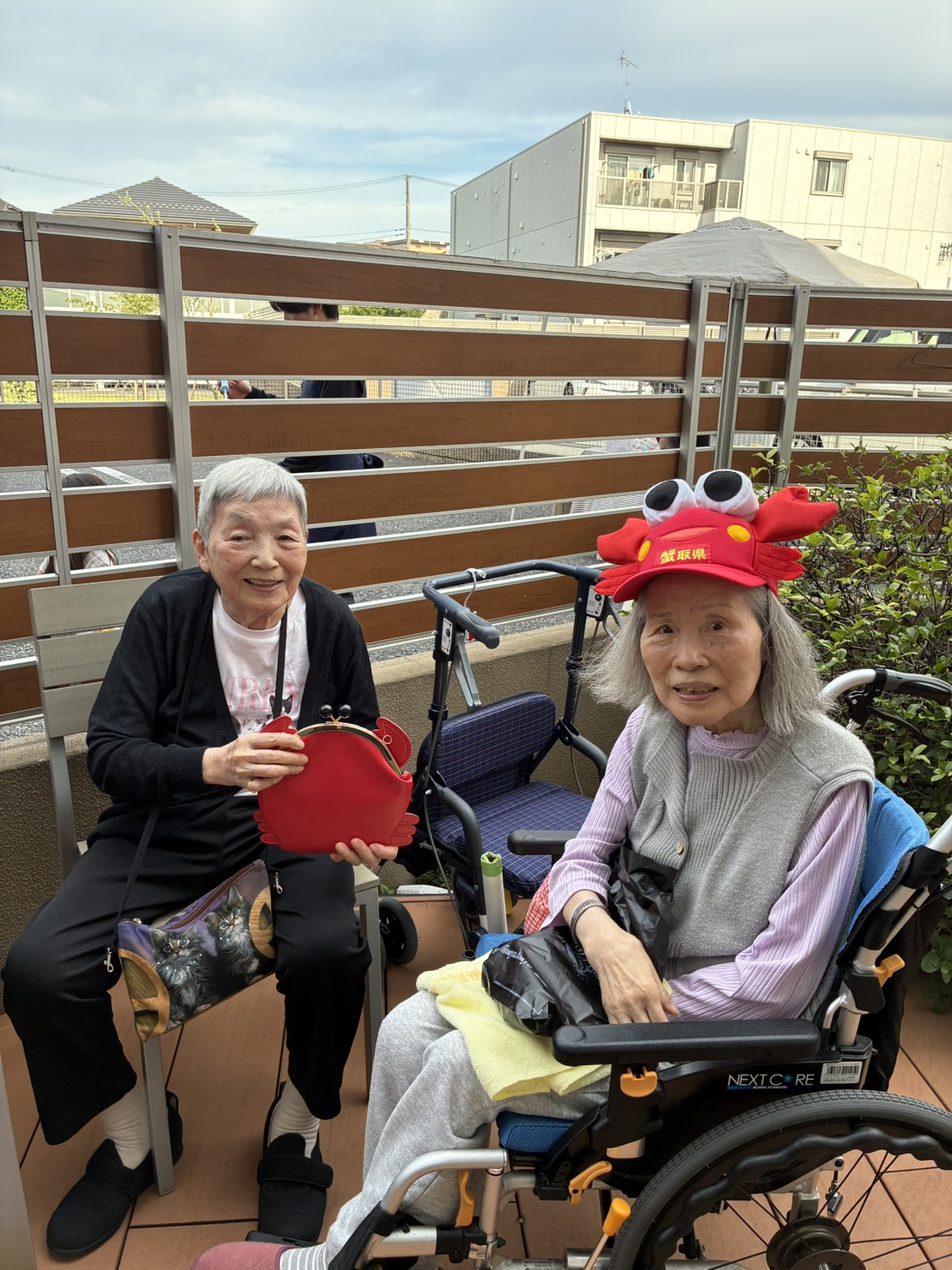 🍧夕涼み会③　テラスにて