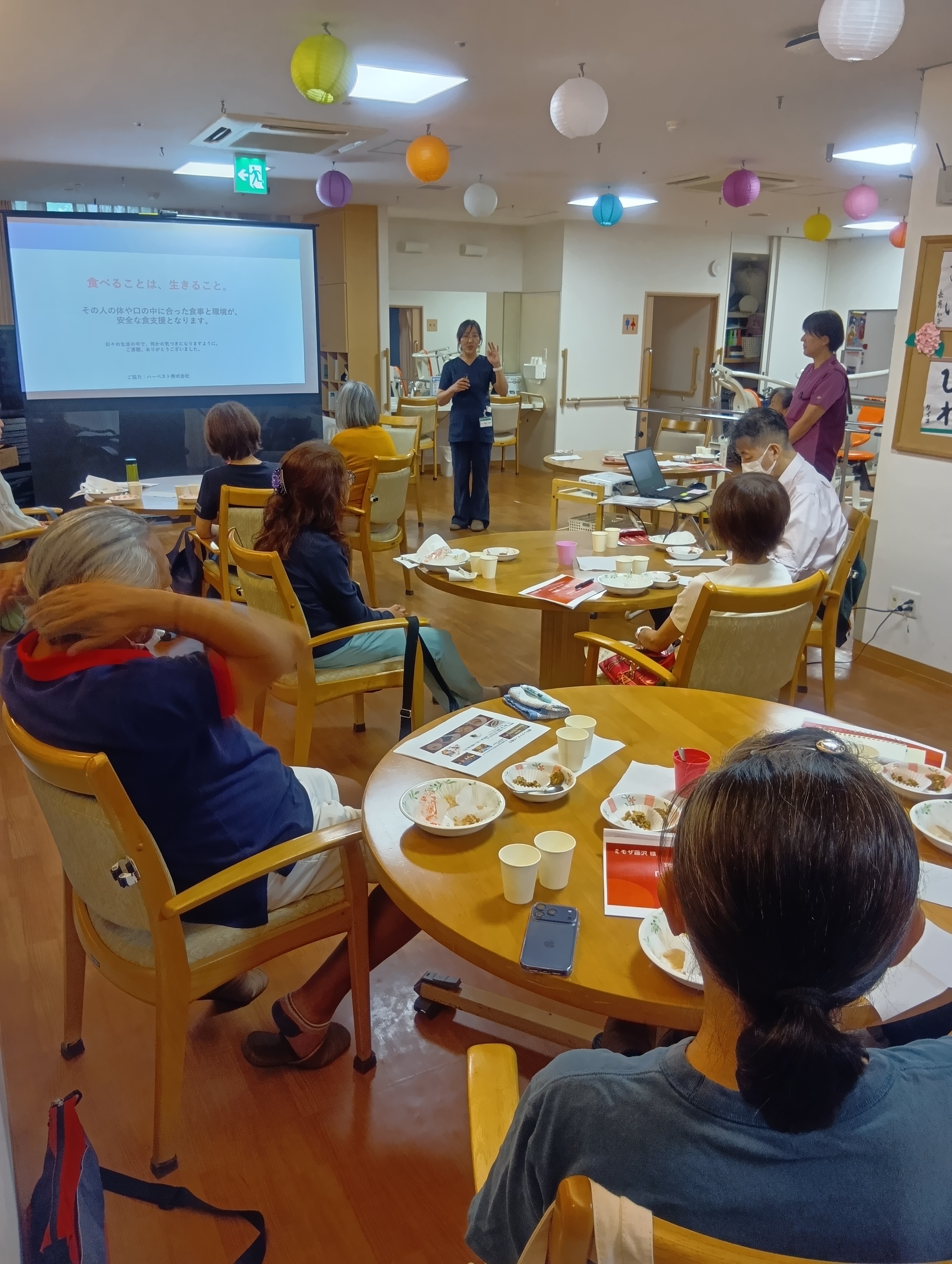 ミモザ介護教室～食事と嚥下の体験講座～開催