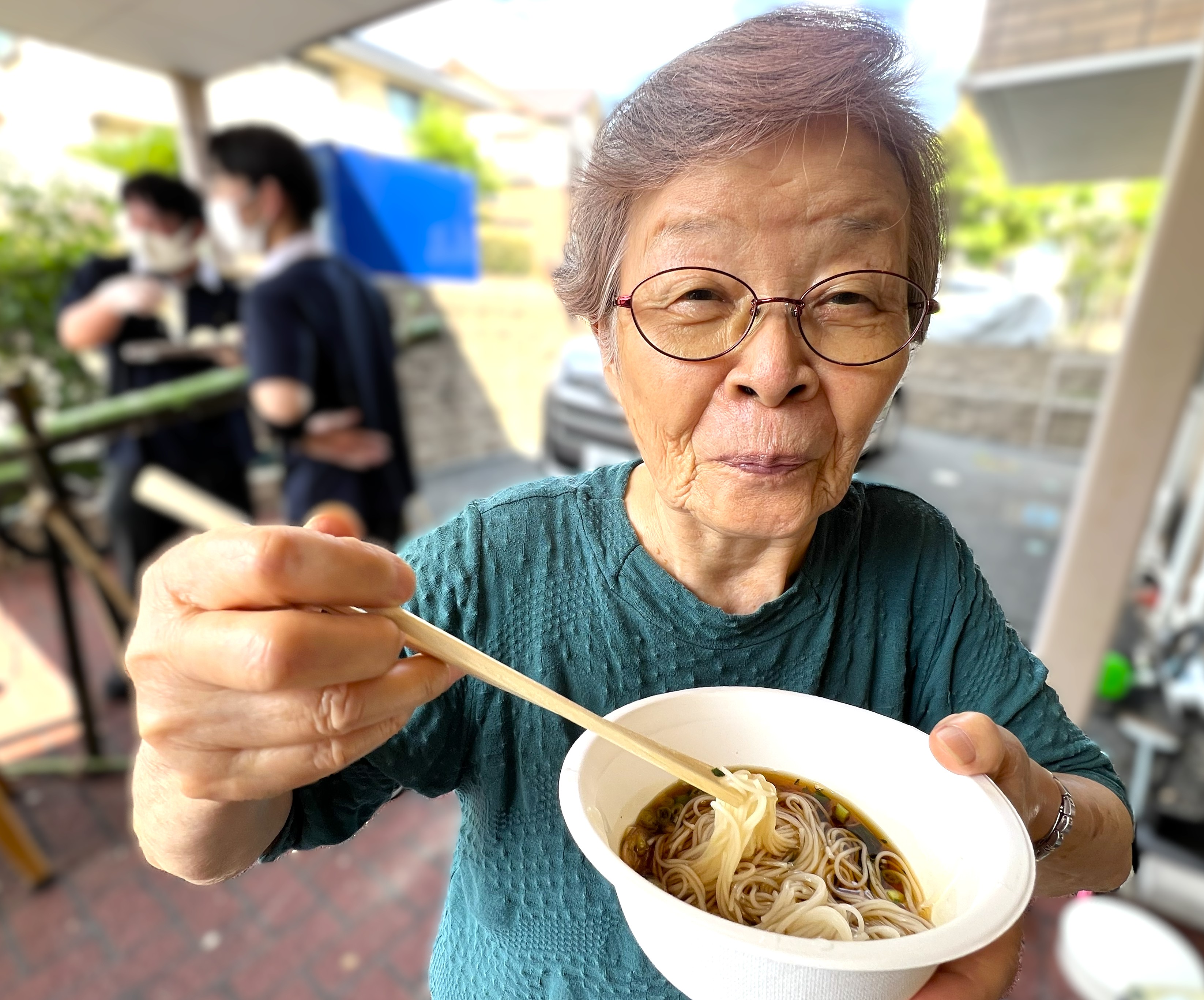 流しそうめん