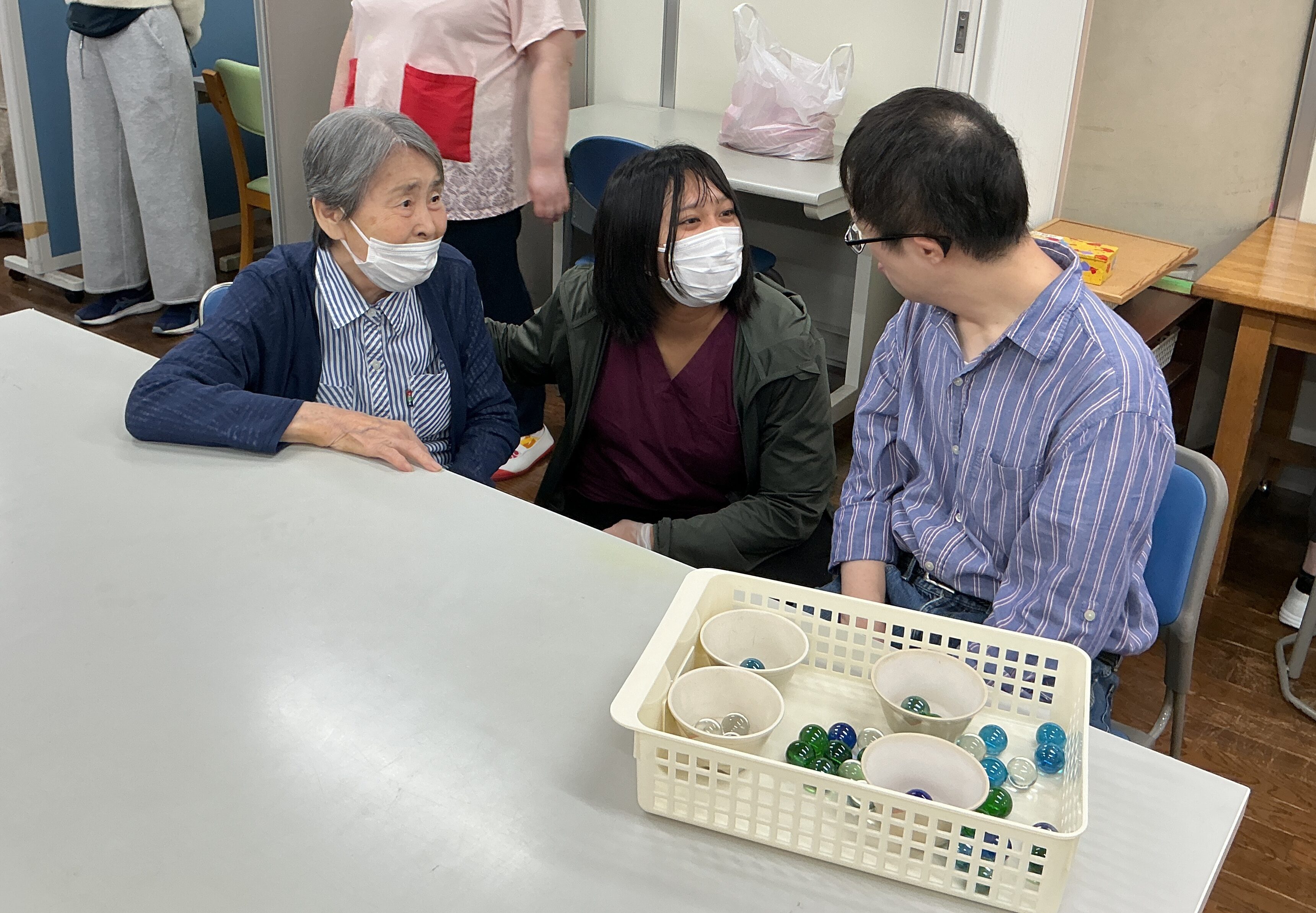 福祉作業所見学