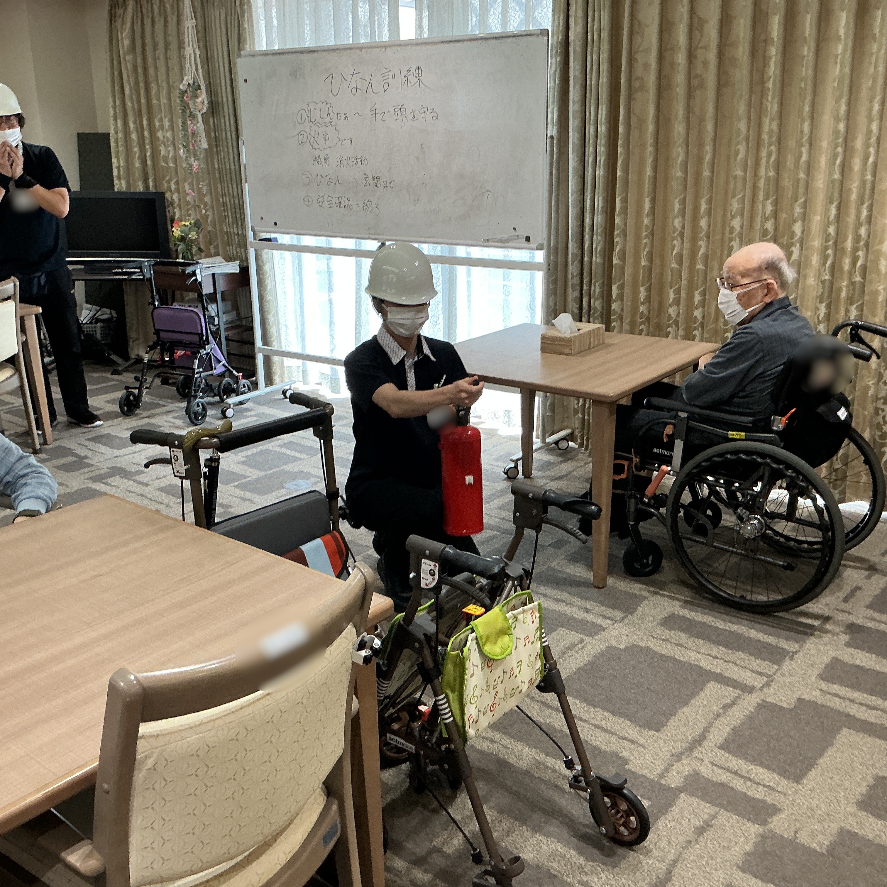 防災訓練を実施しました