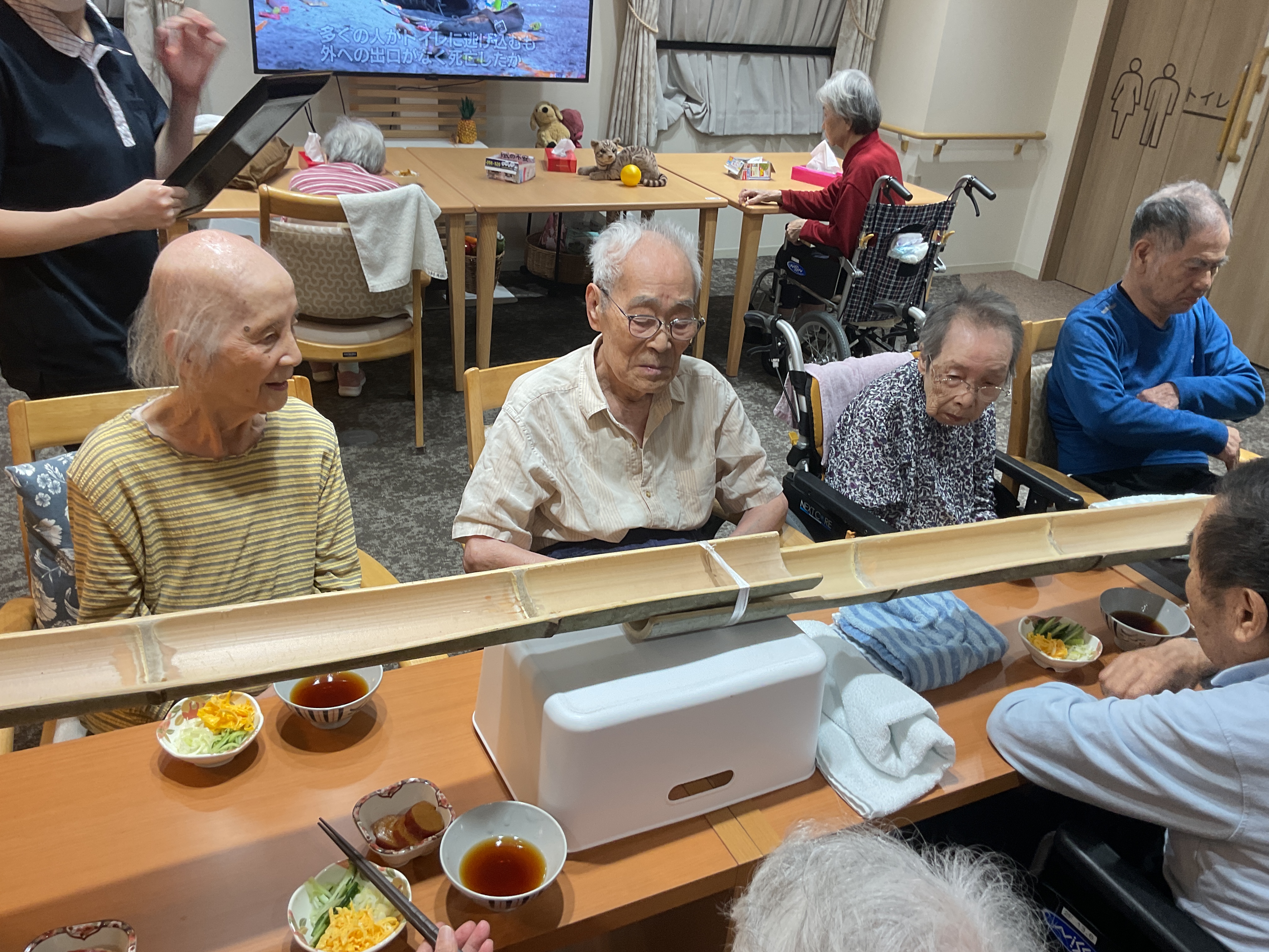 🎐流しそうめん🎐