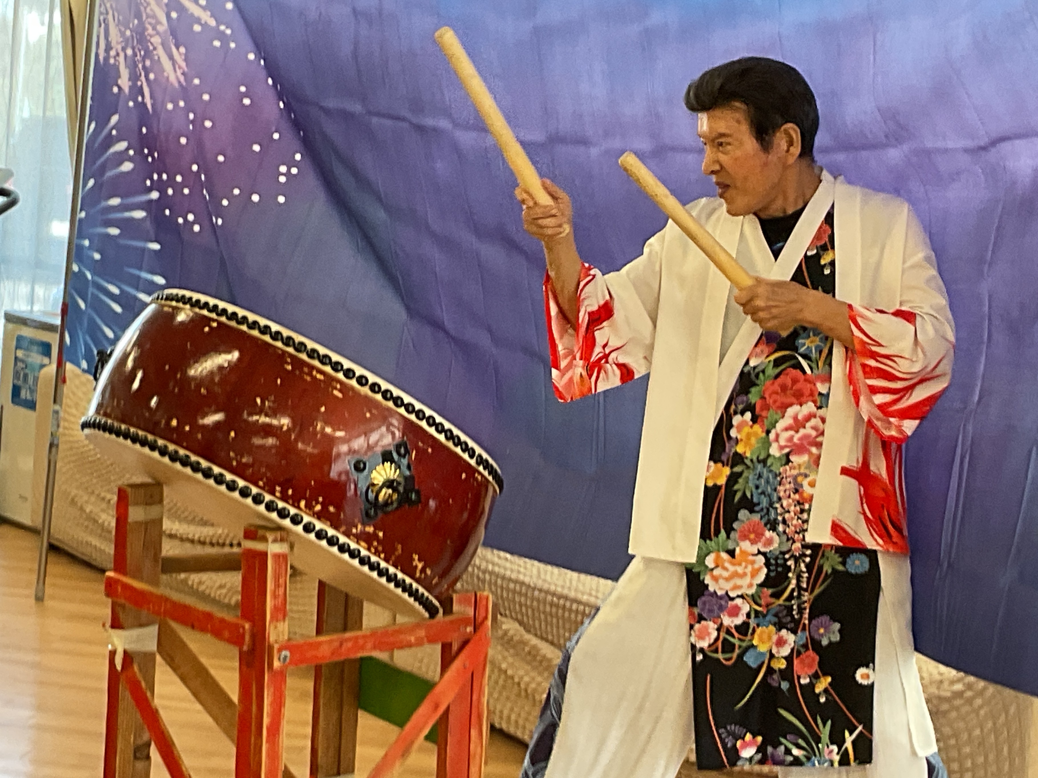 大太鼓演奏ー飛龍源一郎様ー