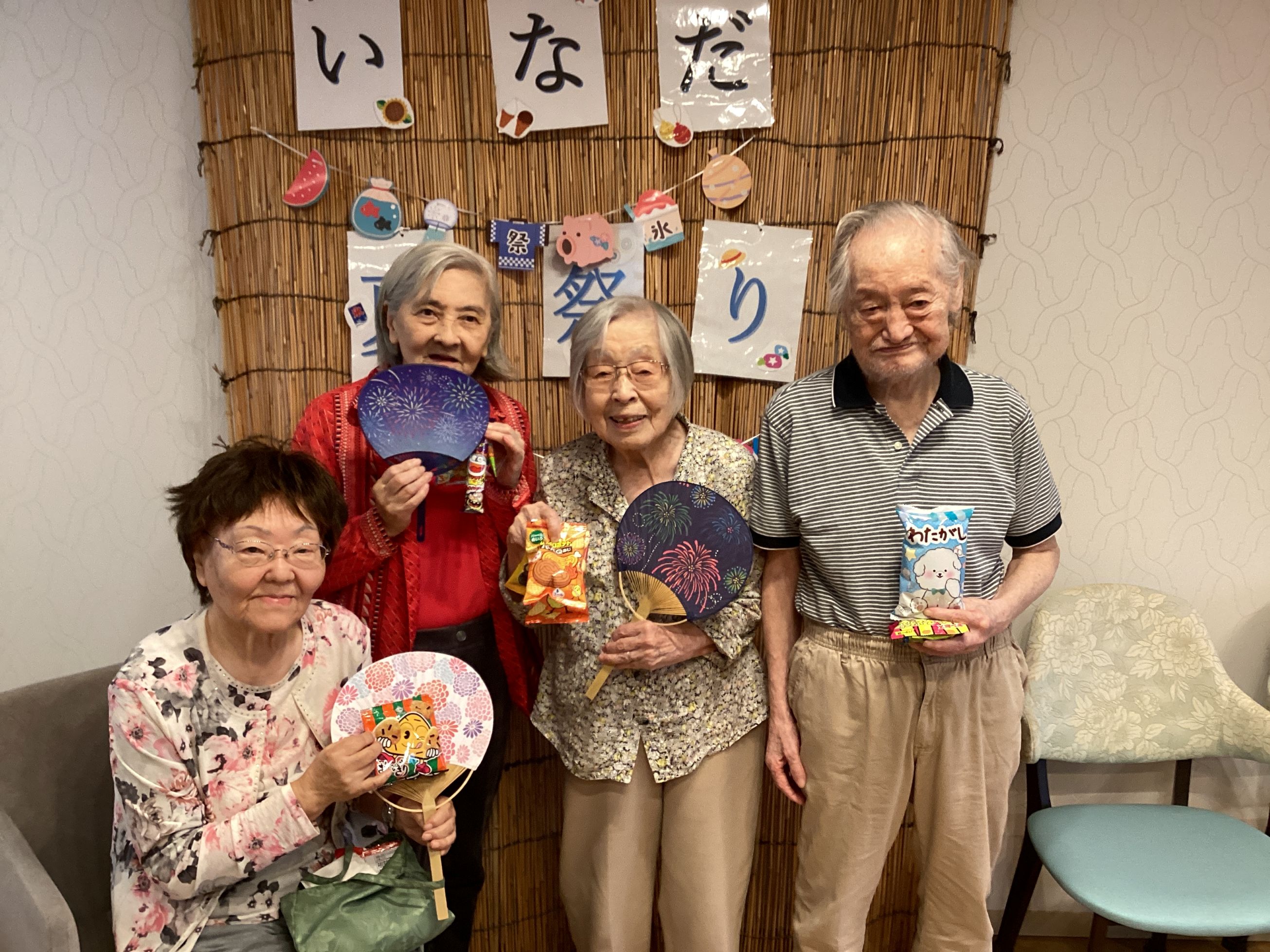 稲田の夏祭り🎐🏮🥢🌻