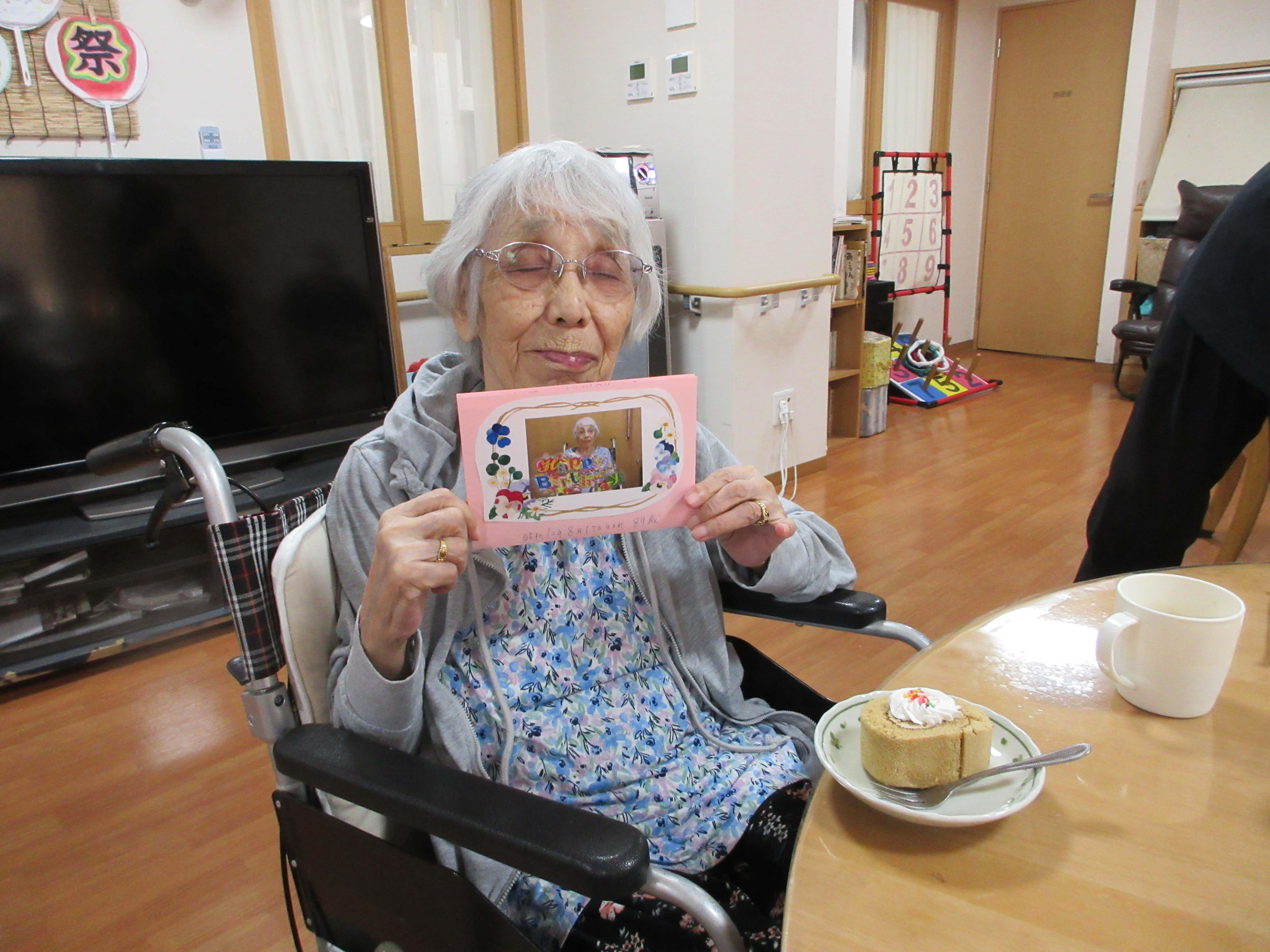 ☆～8月の誕生日会～☆