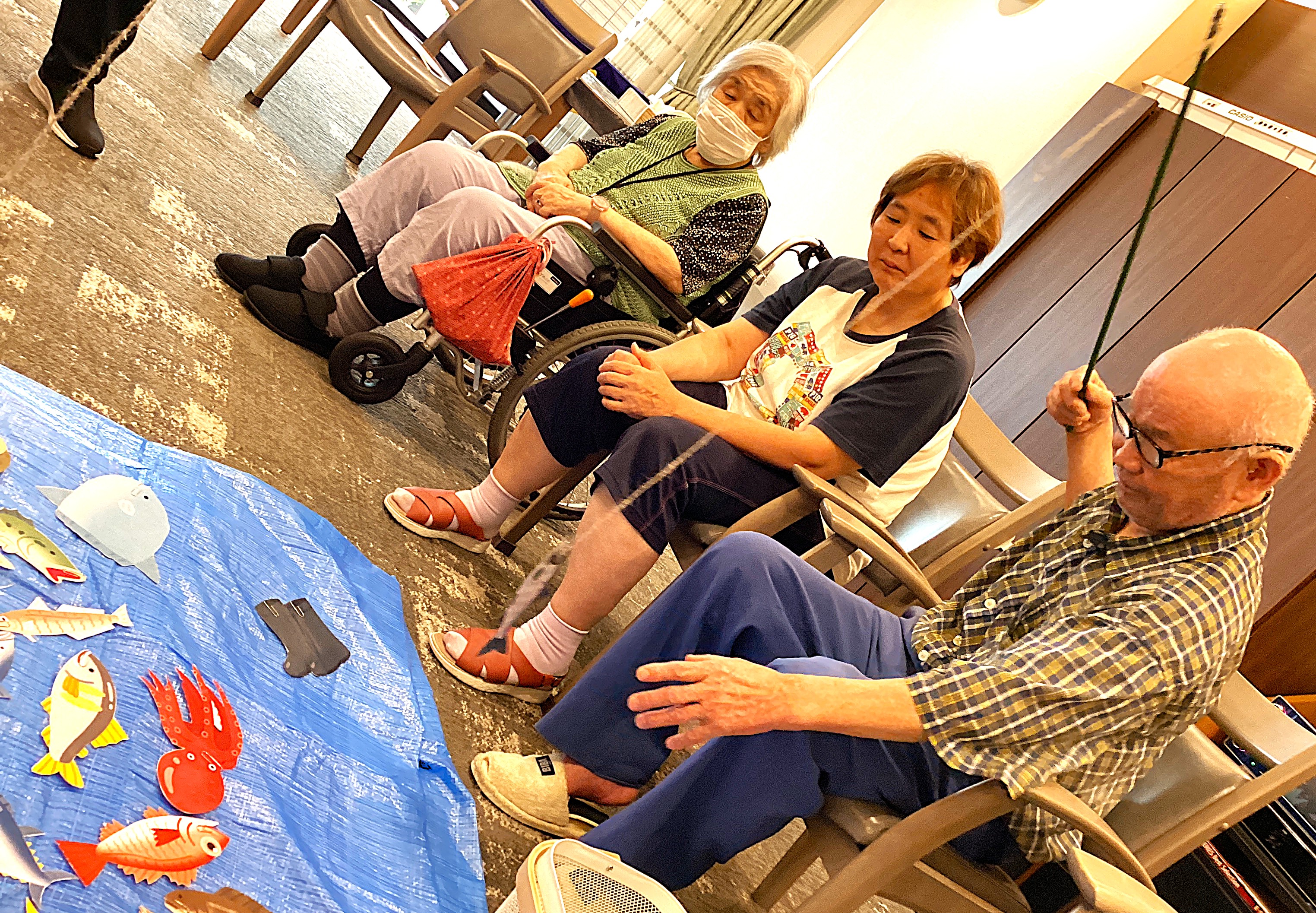 第1回魚釣り大会の開催🎣