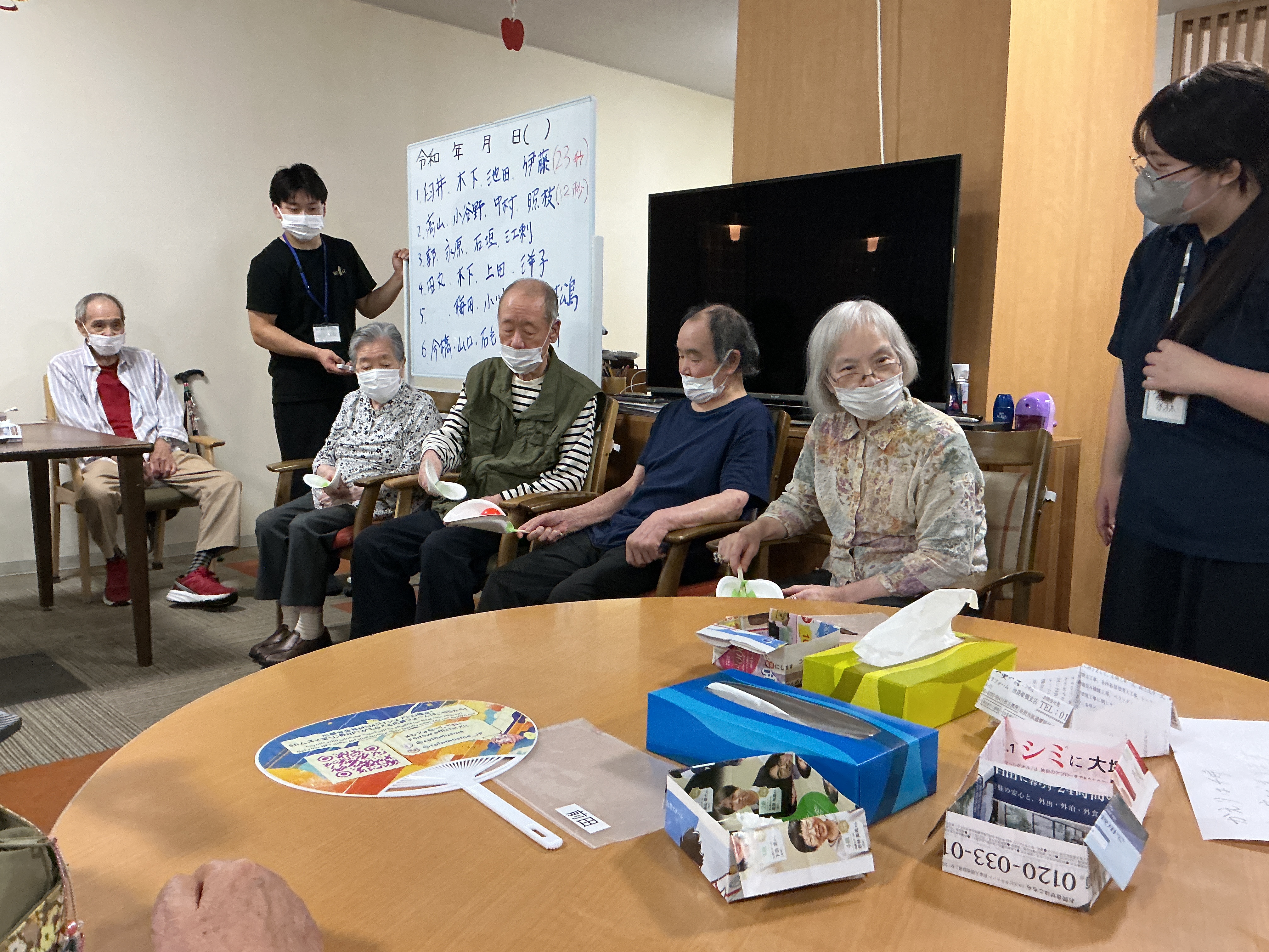 4人チームでレクリエーション！！！