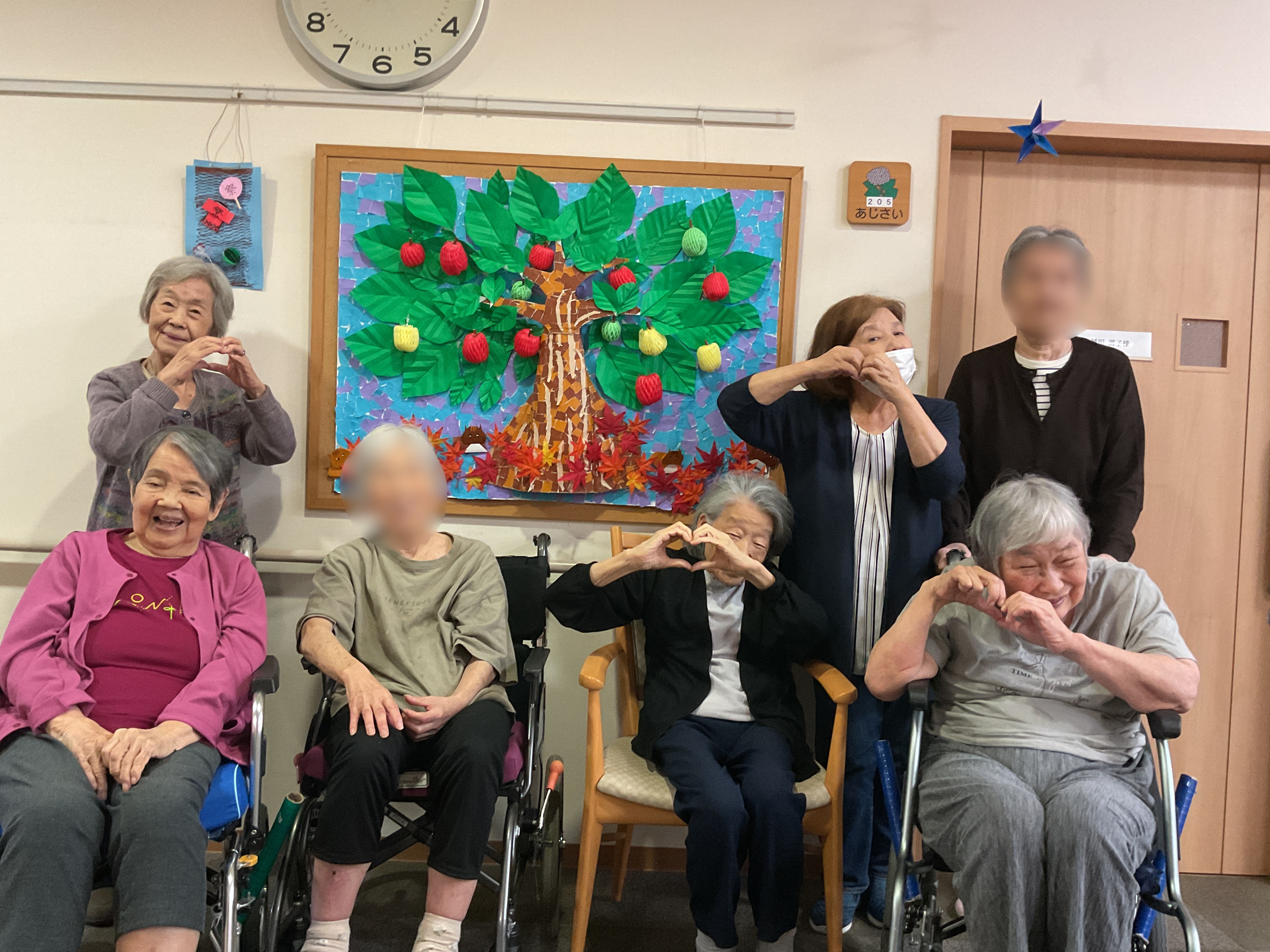 小規模多機能　9月ー④　貼り絵
