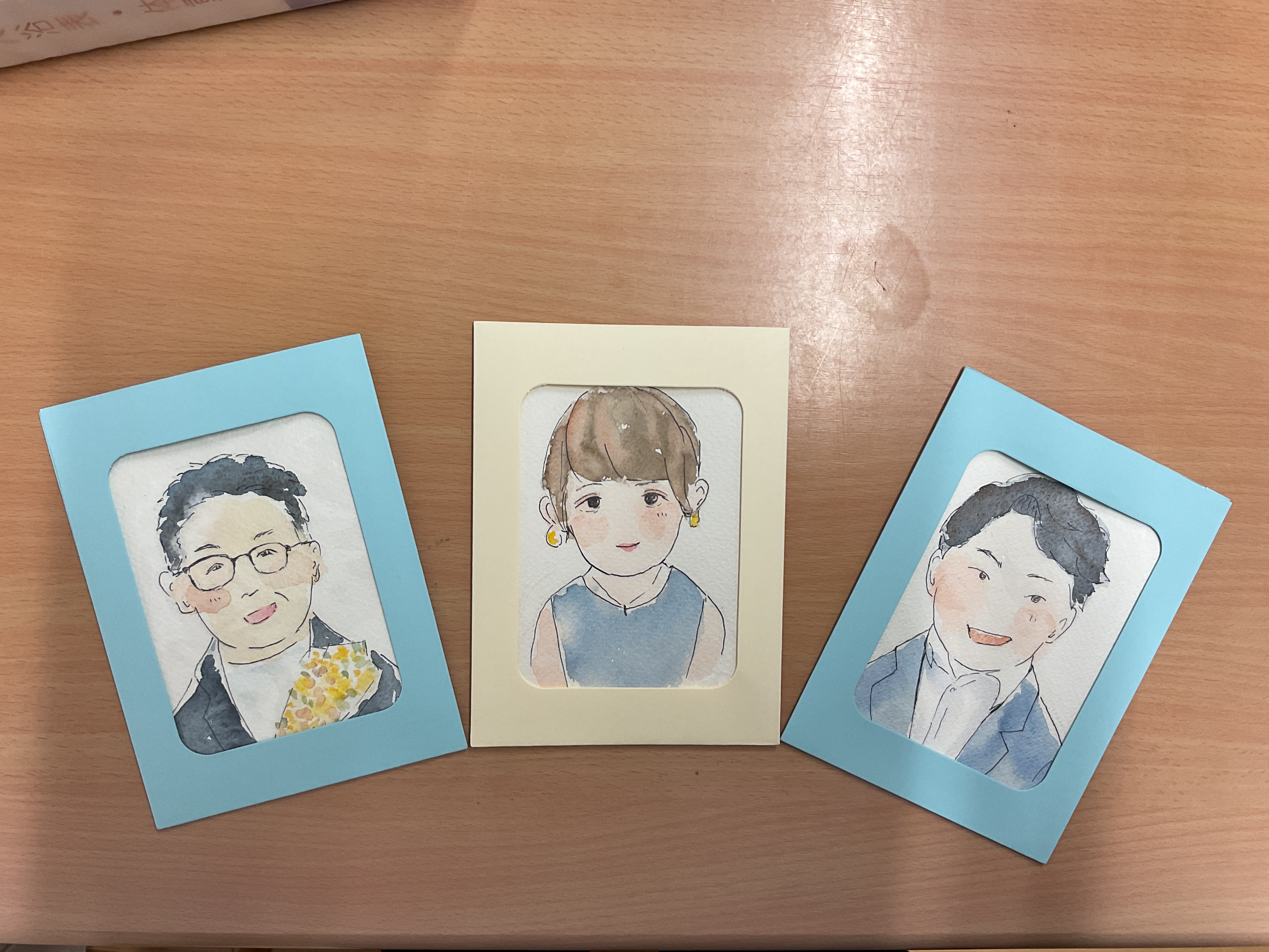似顔絵ー職員バージョン♪