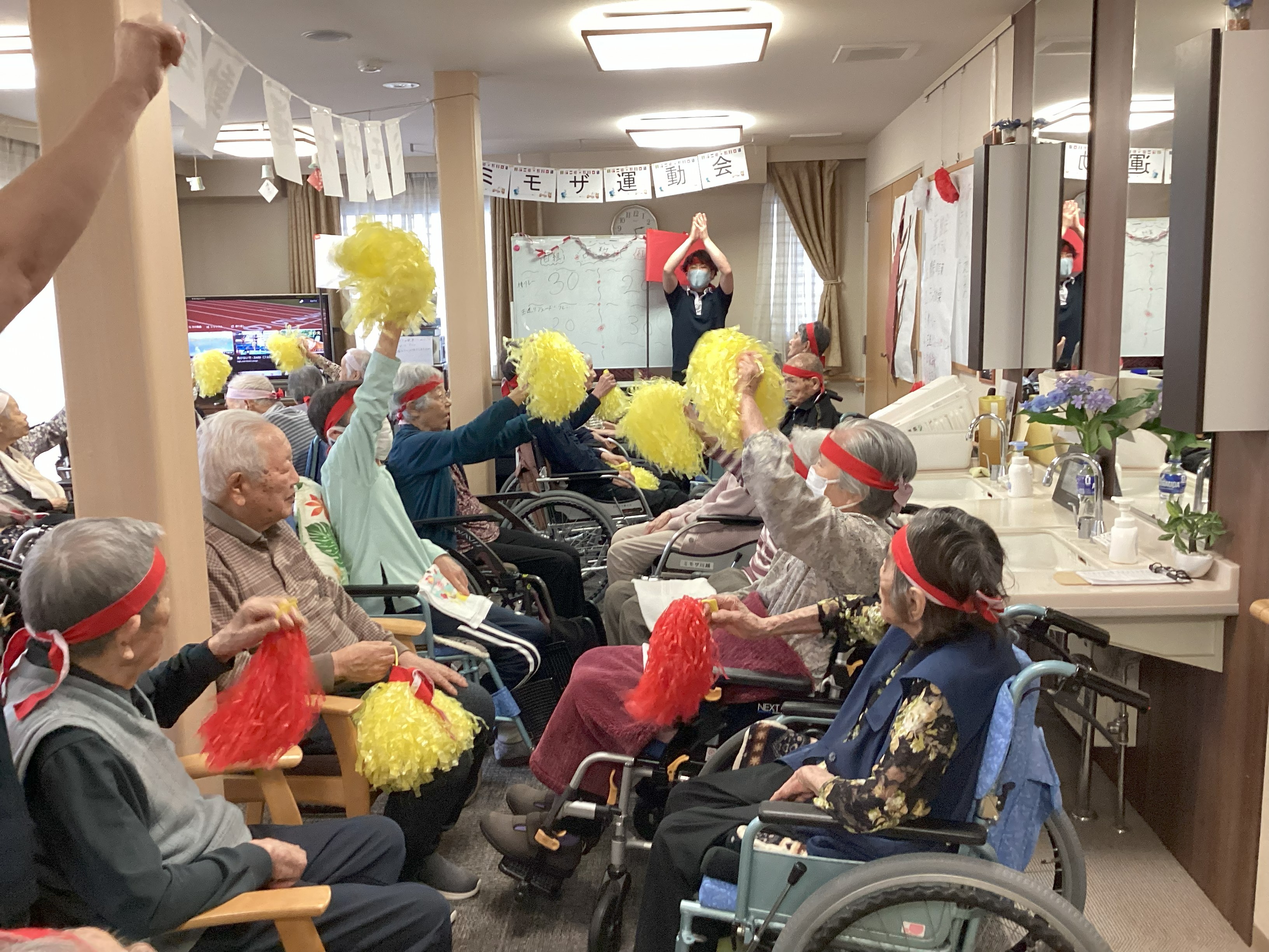 ミモザ運動会です🚩