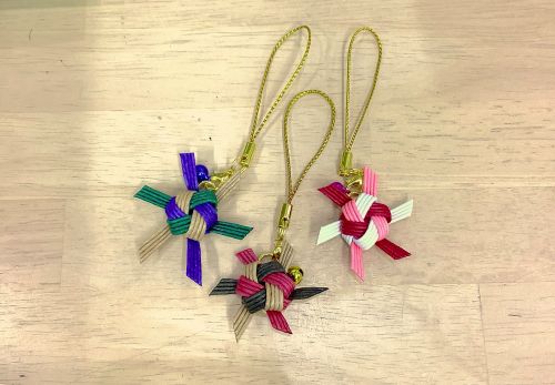 花結び🌸キーホルダー作り★