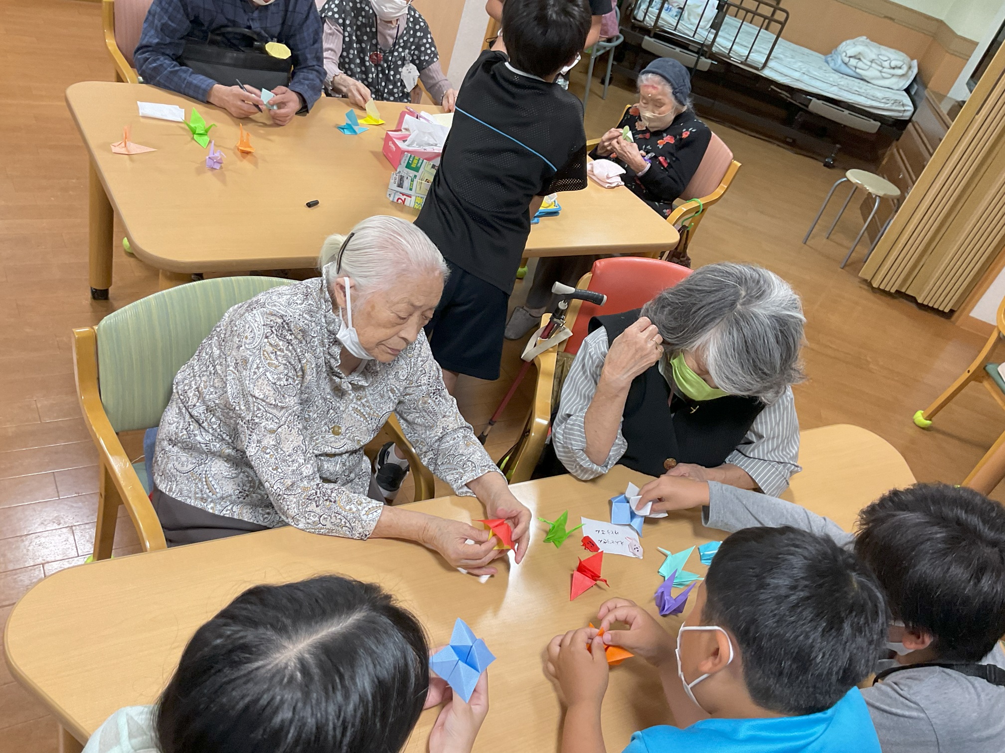 永田台小学校の4年生と楽しい交流会