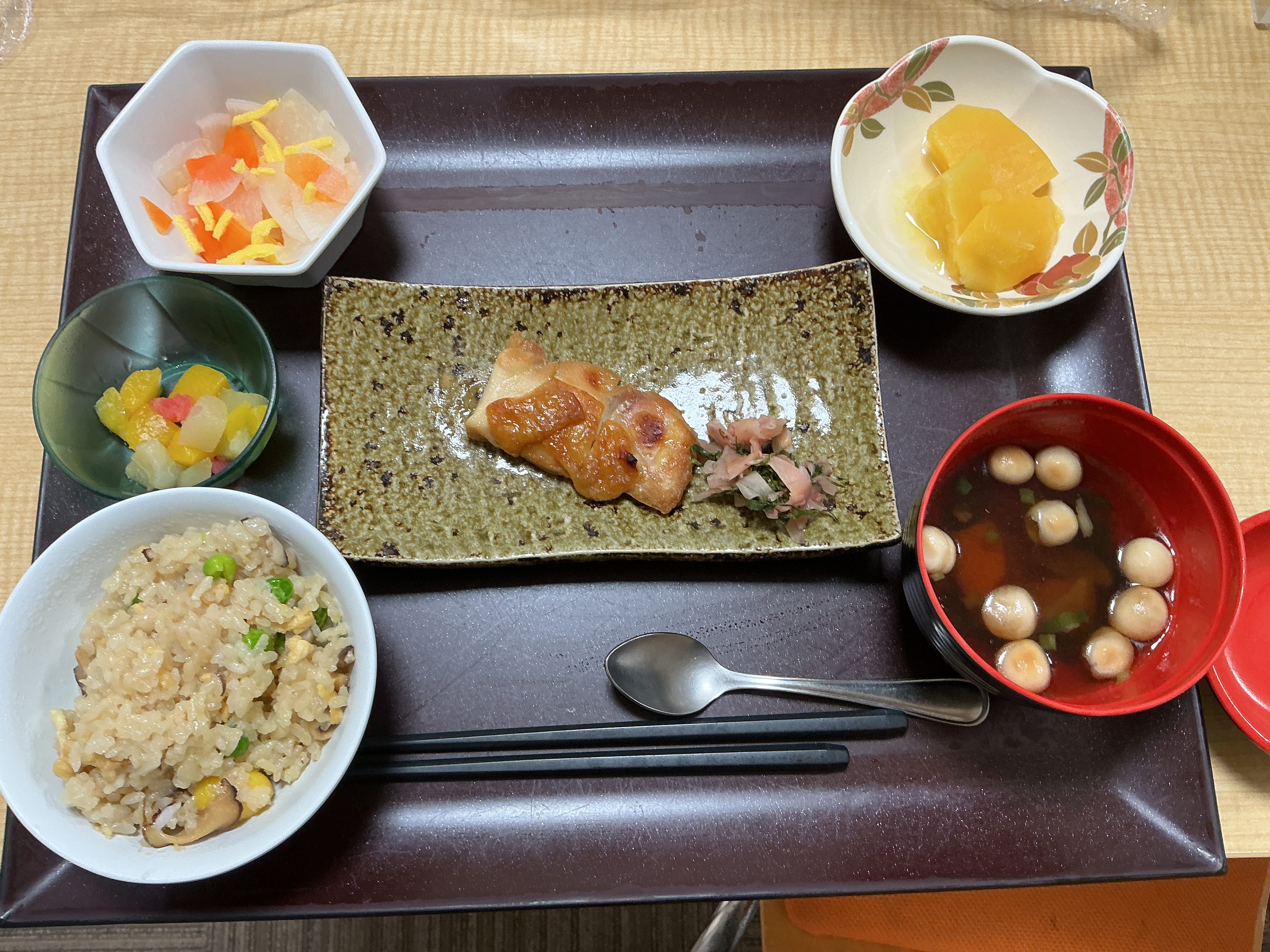 秋の行事食♪